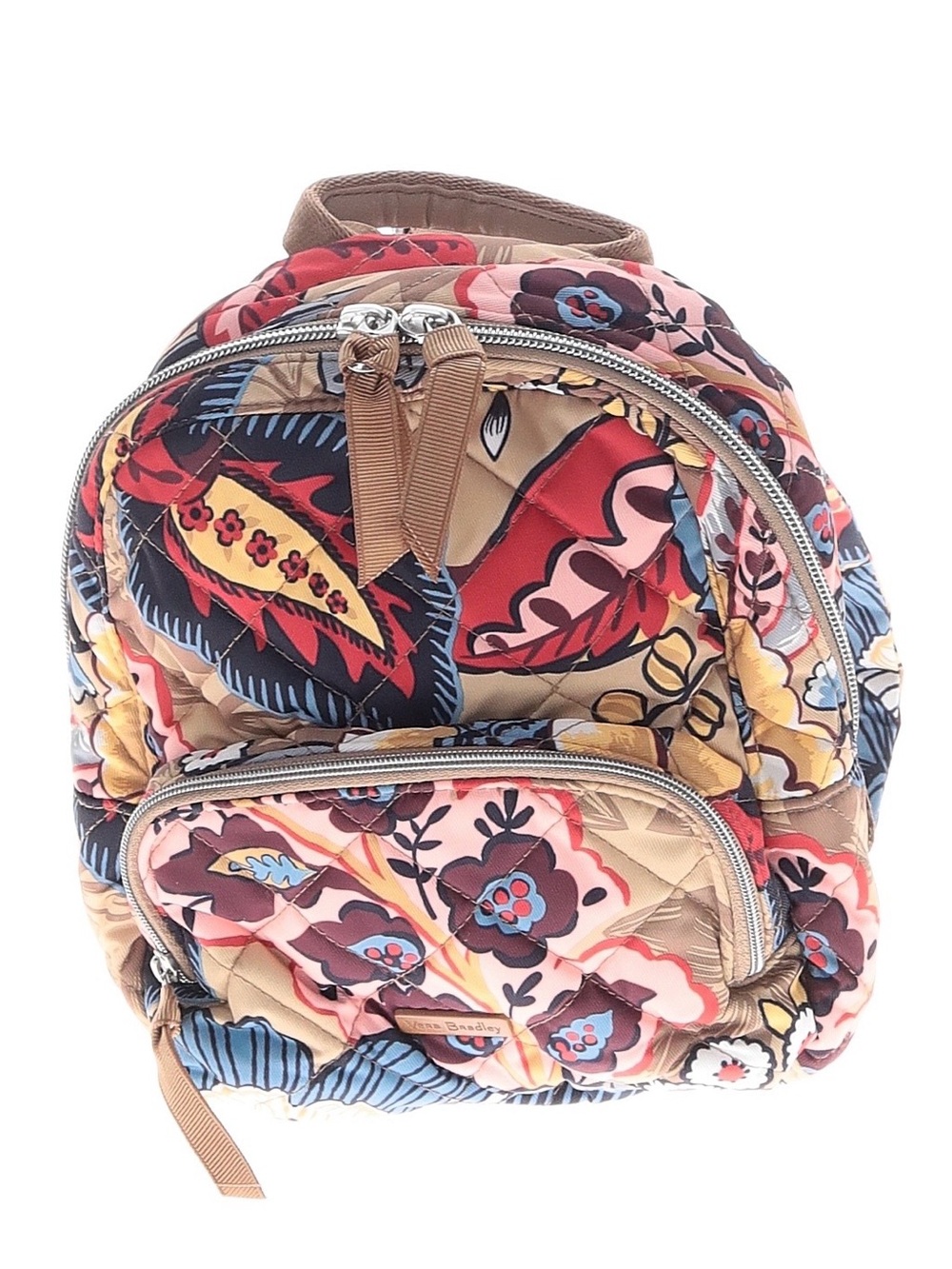 Vera Bradley Performance Twill Mini Backpack NWOT Botanical Beauty
